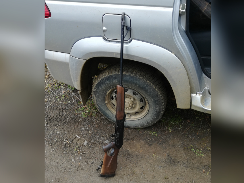 В Бутунгарском заказнике у забайкальца изъяли охотничье оружие